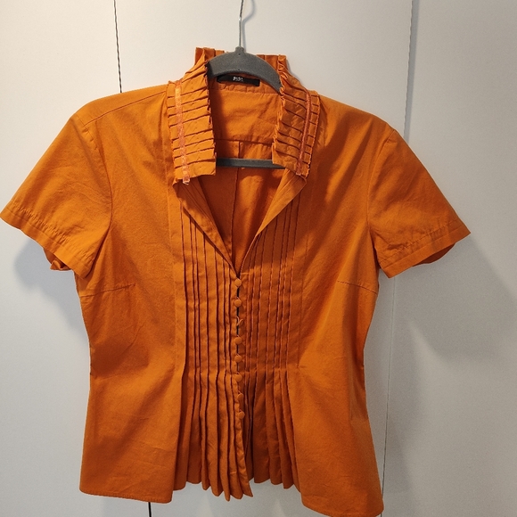 Burnt Orange Boss Button-up - Picture 3 of 4